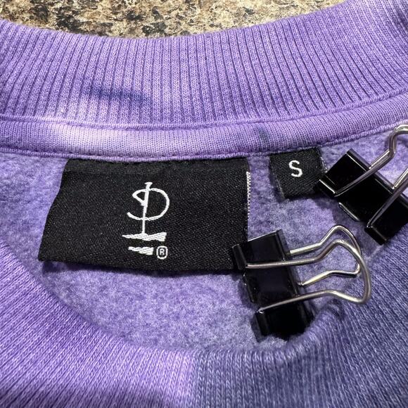 Pink Floyd Sweatshirt Tie Dye Crewneck Grunge Boho Retro Indie Alt Purple Small - Picture 3 of 7